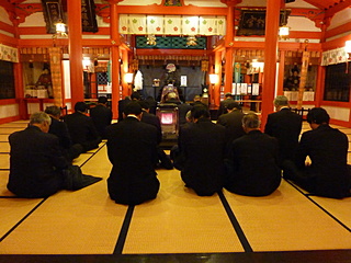 深志神社にて安全祈願祭