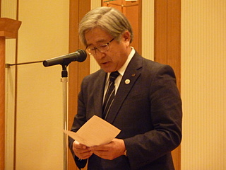 坪田副市長より祝辞をいただく